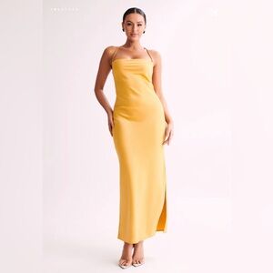 Meshki yellow dress